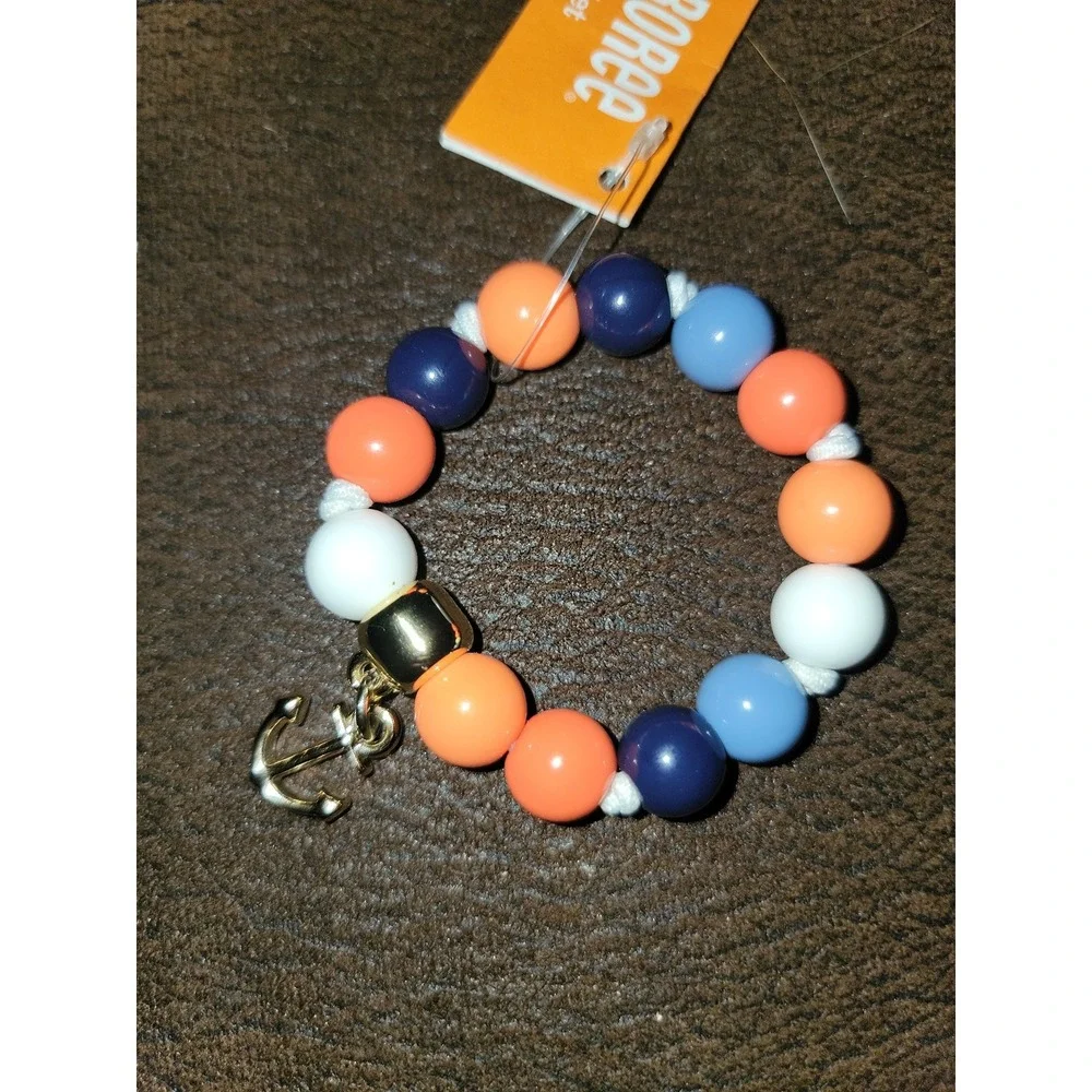 Gymboree cutie on‎ the coast anchor necklace and bracelet nwt jewelry
